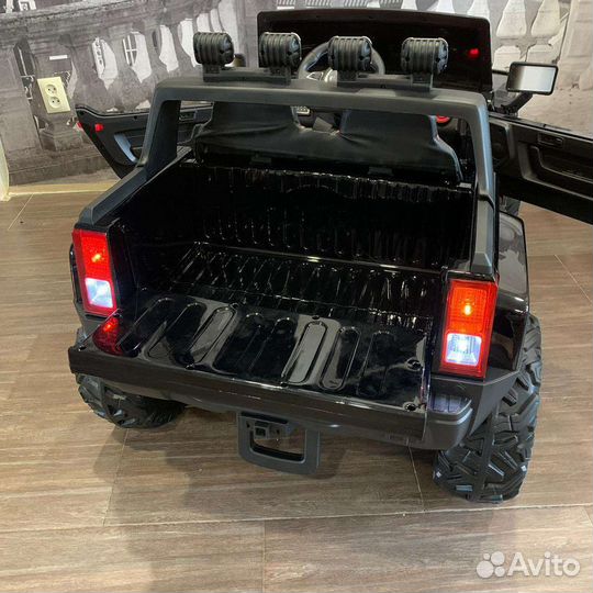 Электромобиль hummer лицензия 2 места,4 вд, пульт