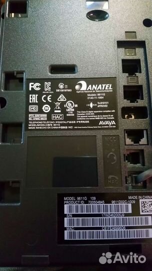 Телефон avaya modelo:9611G