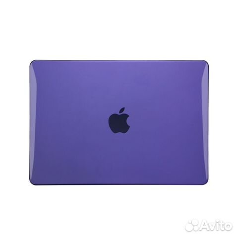 Чехол для MacBook Pro 15 2016-2018 глянец фиолет