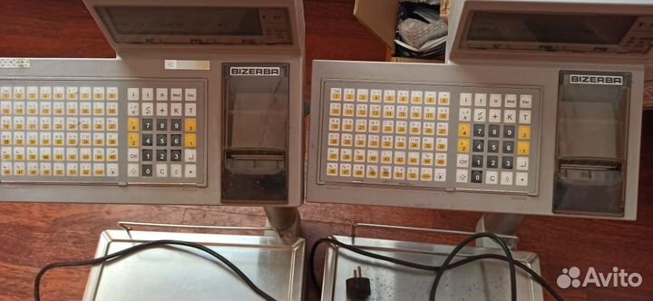 Весы с печатью этикеток бу