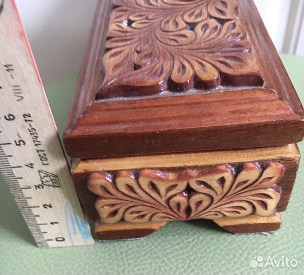 Шкатулка деревянная СССР