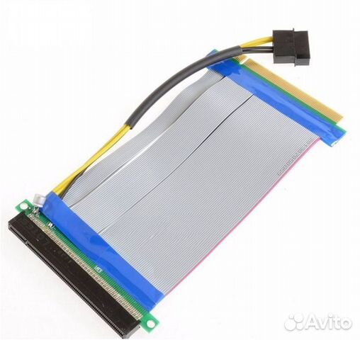 Райзеры жгутовые Riser pci-e 16x-16x