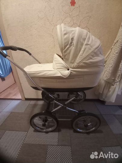 Коляска 2 в 1 эко кожа