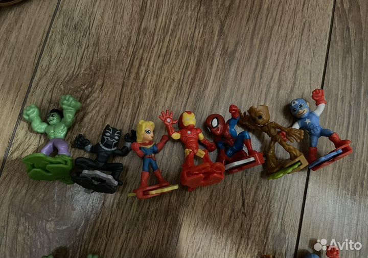 Фигурки марвел киндер сюрприз