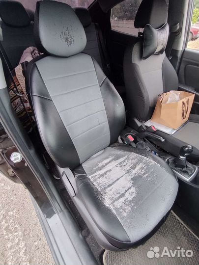 Чехлы на передние сиденья Solaris 2012г