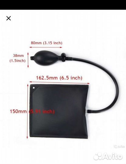 Пневмоподушка для открывания дверей автомобиля