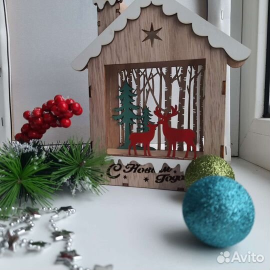 Светильник ночник подарок гирлянда