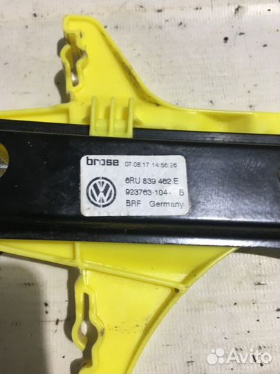 Трапеция стеклоподъёмника задн. volkswagen polo 5