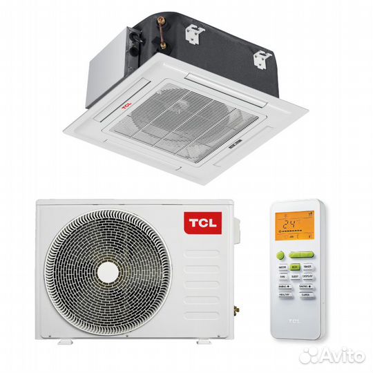 Кассетный кондиционер TCL 4-WAY inverter TCC-24hri