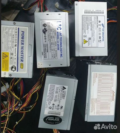 ATX 350-450Вт, flex ATX slim(1U)