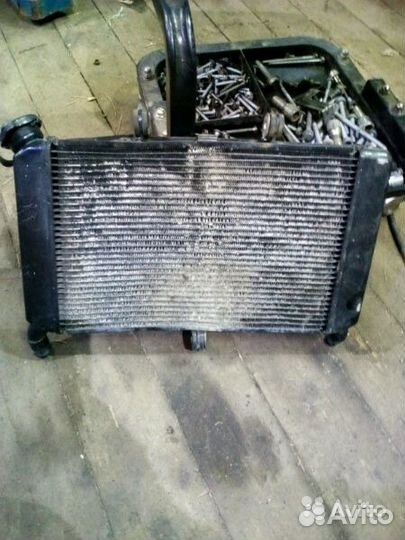 Yamaha xj6 diversion радиатор охлаждения