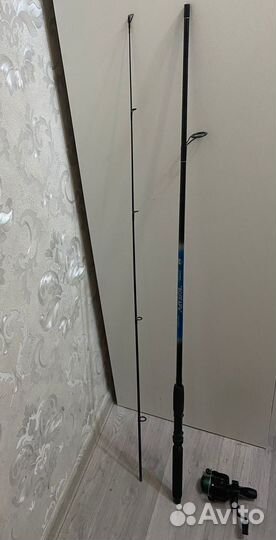 Продам спиннинг и катушку с плетенкой