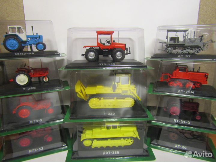 Модели тракторов 1:43 + журнал