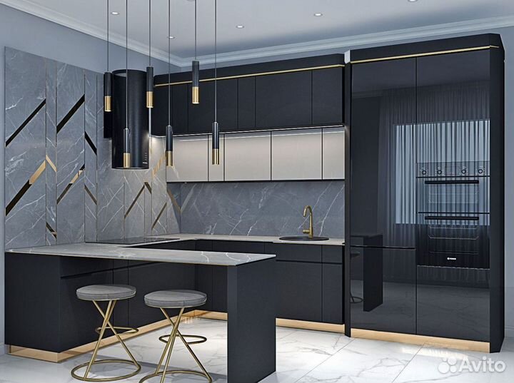 Кухня угловая