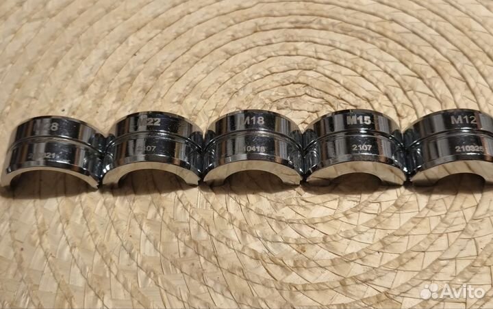 Матрицы для пресс-клещей для труб из нержавейки