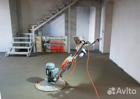 Полусухая стяжка пола