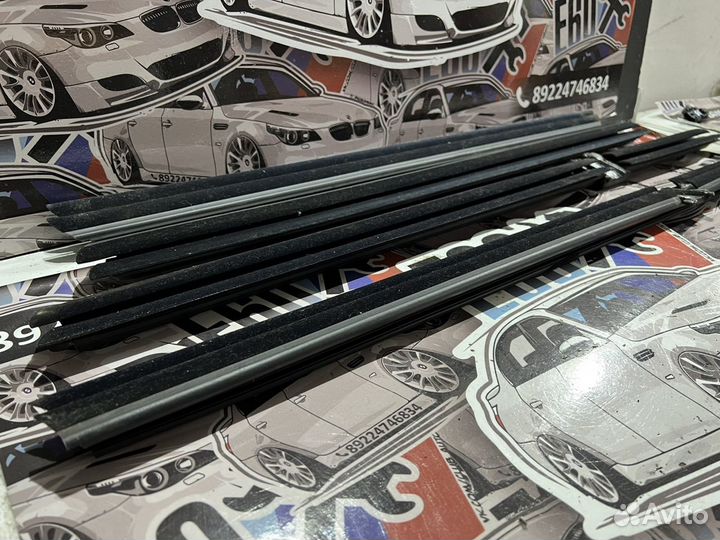 Уплотнение окна двери бархотка BMW F10