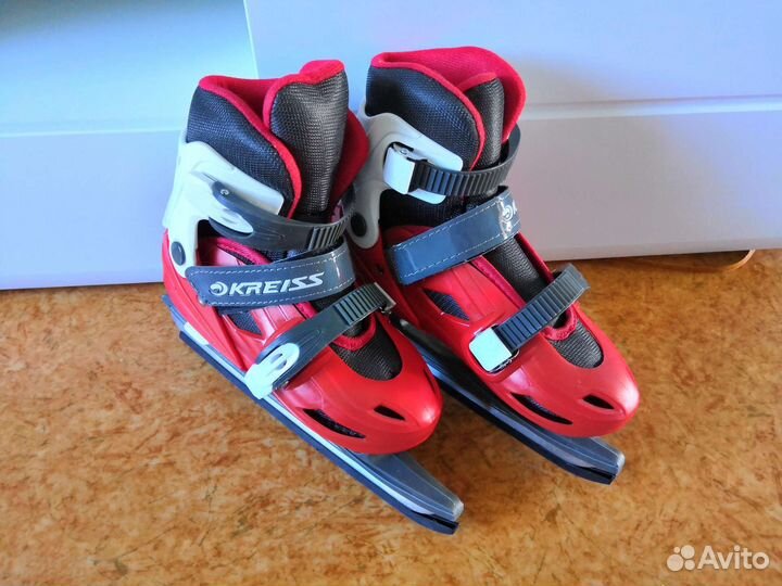 Коньки детские раздвижные 35-38 разм