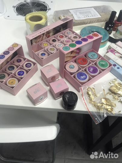 Все доя маникюра, материалы для ногтей