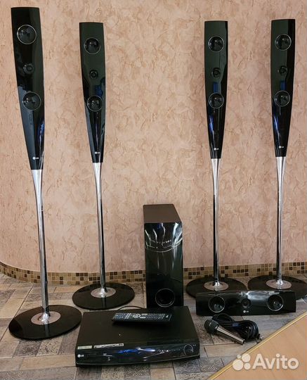 Домашний кинотеатр 5.1 с караоке LG XH-TK762TZ