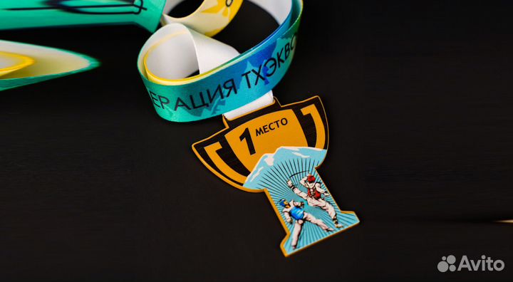 Медаль из металла 80*80