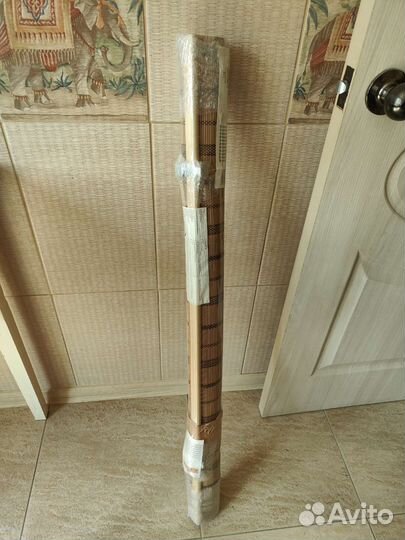 Бамбуковая штора рулонная