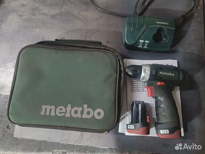 Шуруповерт Metabo bs 12v