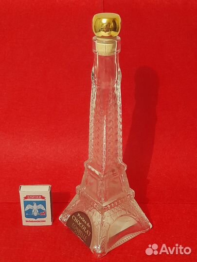 Бутылочка стеклянная Париж 150ml