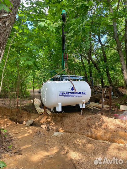 Газгольдер для дома под ключ