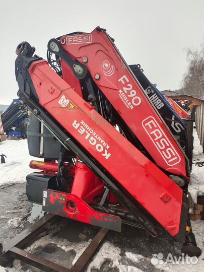 Fassi 290 10т/12,3м пульт 2007г кму