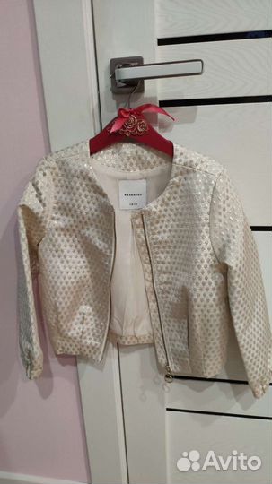 Пиджак для девочки 116