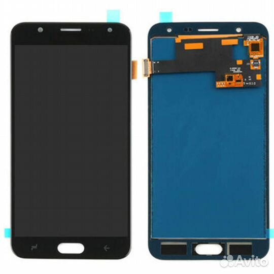 Дисплей Samsung SM-J720F черный oled