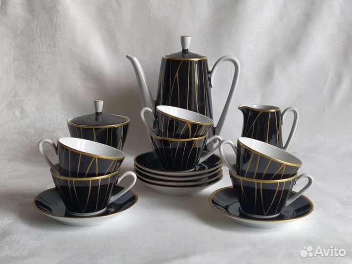 Кофейный сервиз, Kahla, ГДР