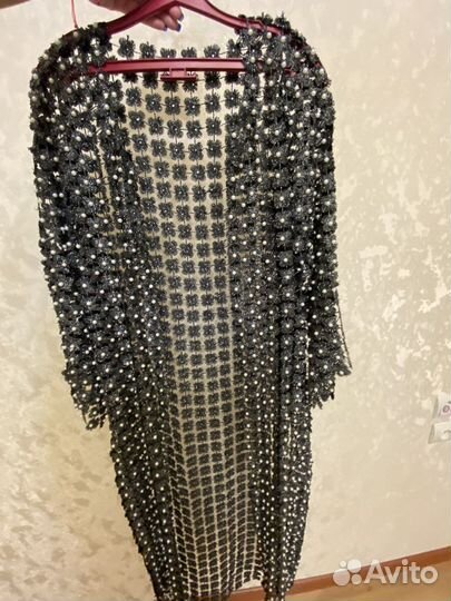 Накидка из бисера