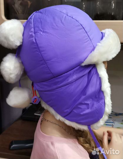 Шапка зимняя для девочки новая