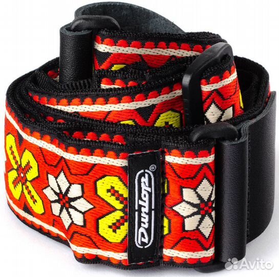 Ремень для гитары Dunlop D6703RD Jacquard Avalon R