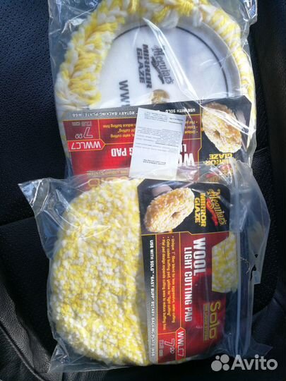 Шерстяной режущий полировальник Meguiars wwlc7