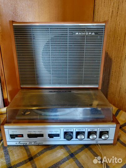 Электрофон Аккорд-201 Стерео, с родными колонками