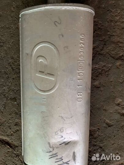 Глушитель на Форд эскорт