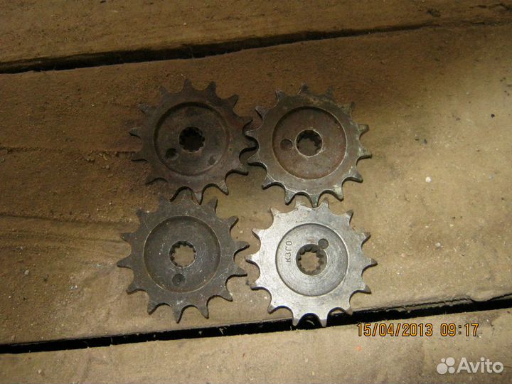 Звёздочки на 2х скоростной мопед СССР