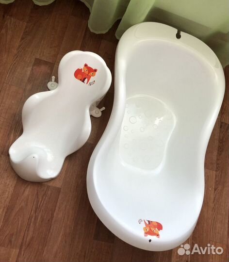 Ванночка с горкой для купания