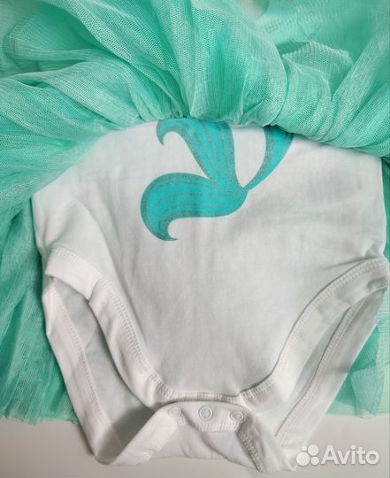 Платье боди для девочки 80