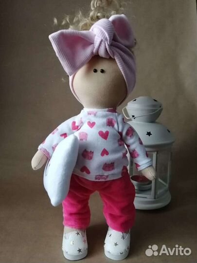 Интерьерная кукла ручной работы