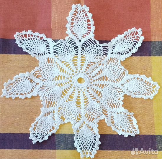 Салфетки вязаные крючком, СССР