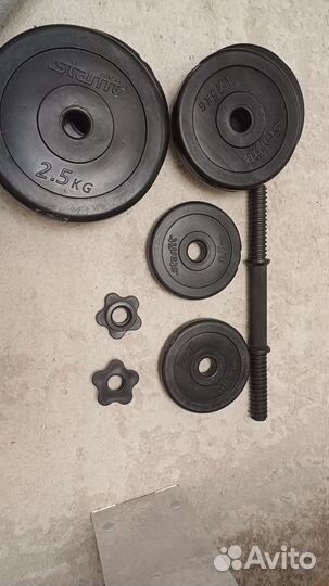 Гантеля разборная