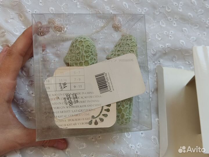 Пинетки для девочки нарядные