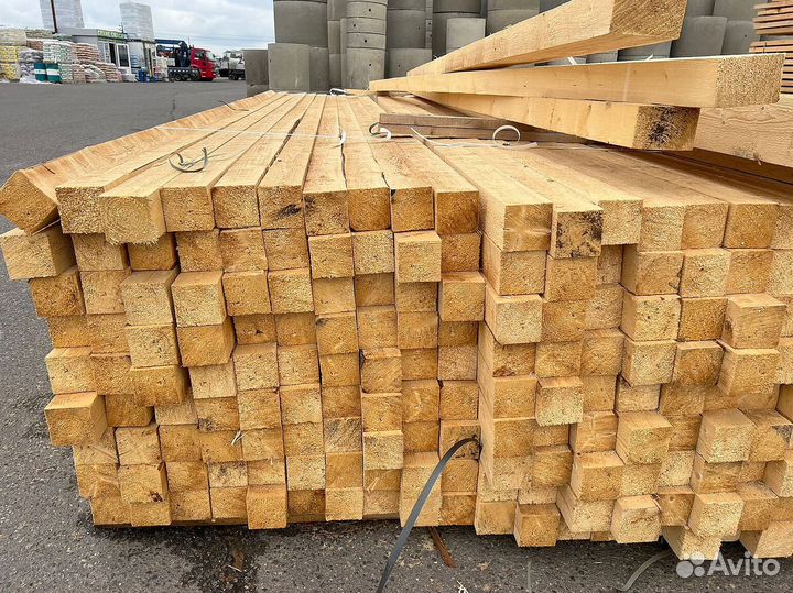 Доска обрезная 50х150х6000мм