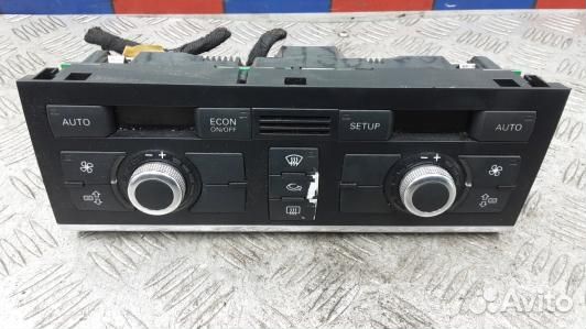 Блок управления печки и климат-контроля audi A6 C6