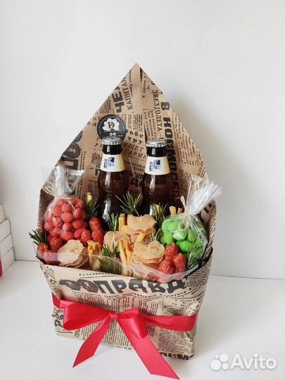 Подарок, съедобный букет