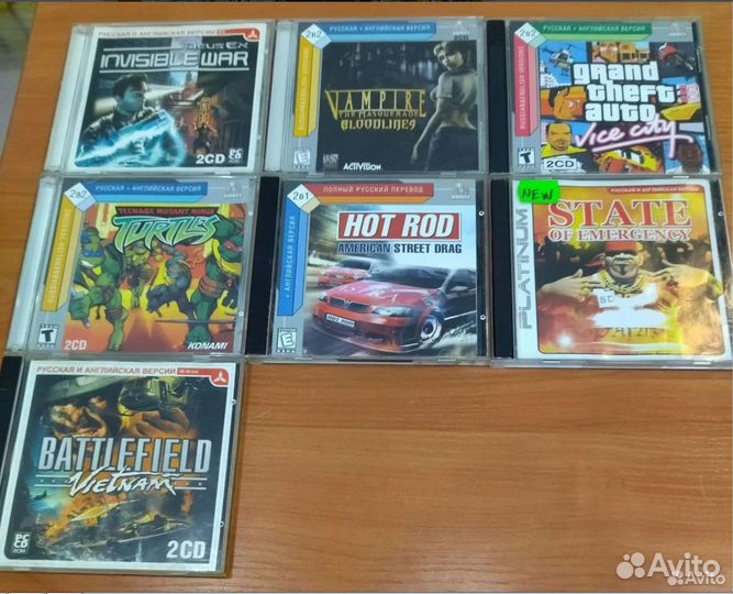 Игры для компьютера 15 штук одним лотом